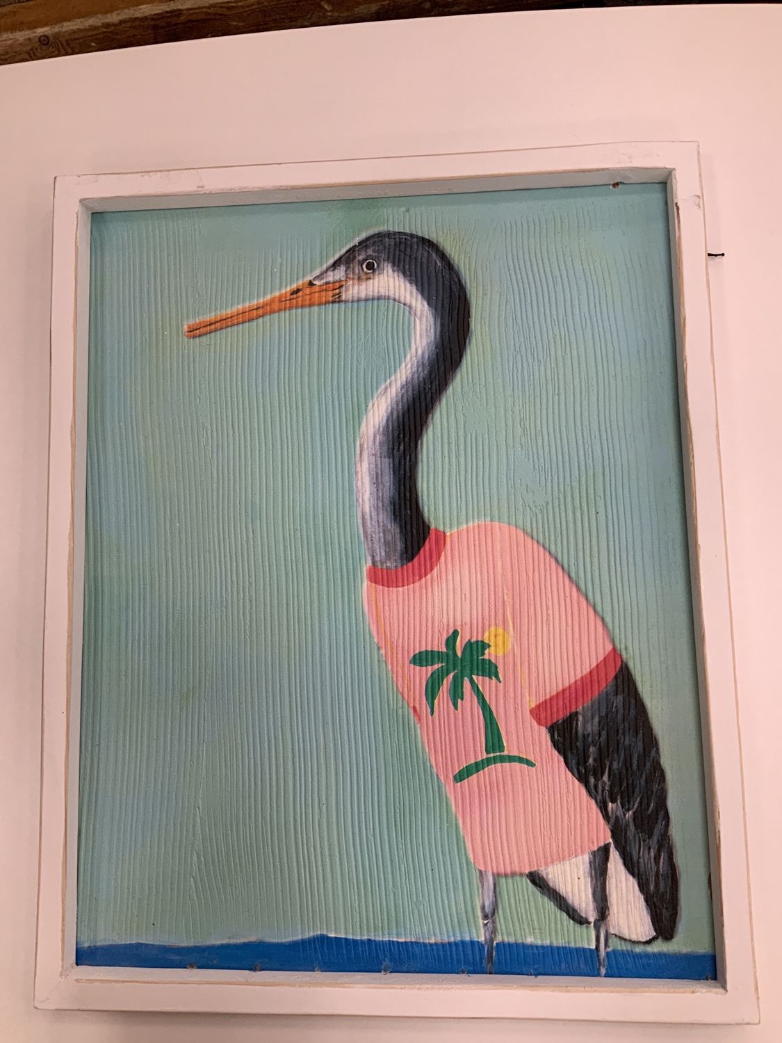 Birds In Clothes Wall Art