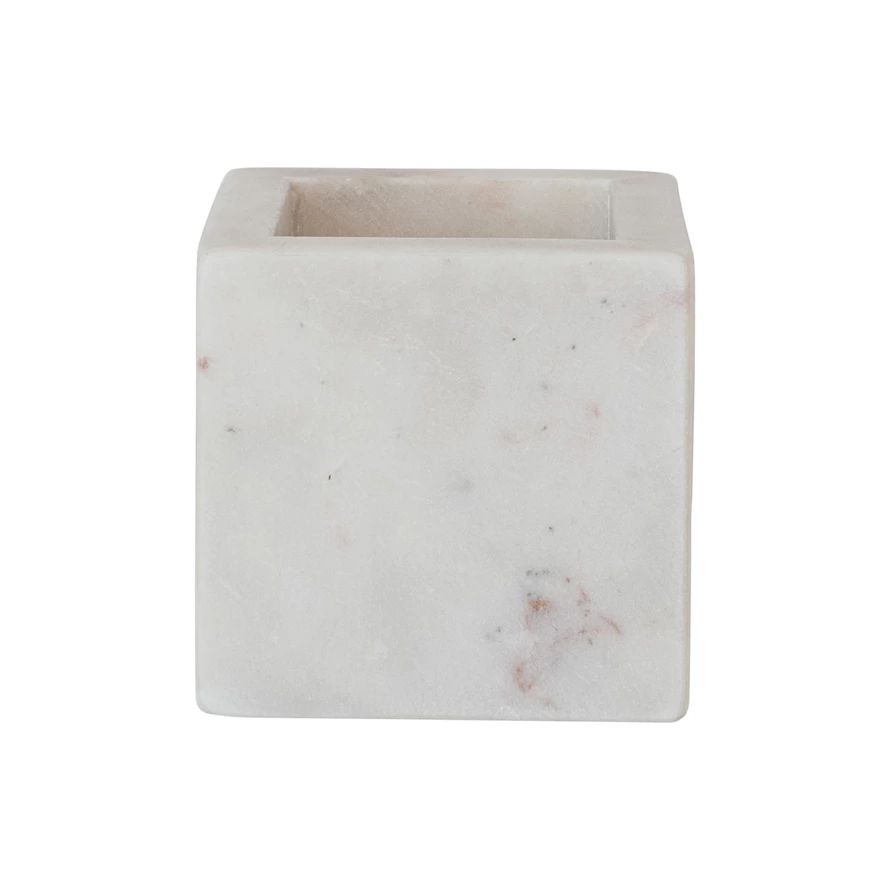 Square Marble Container - Large