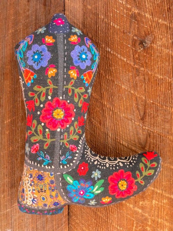 Boho Boot Pillow
