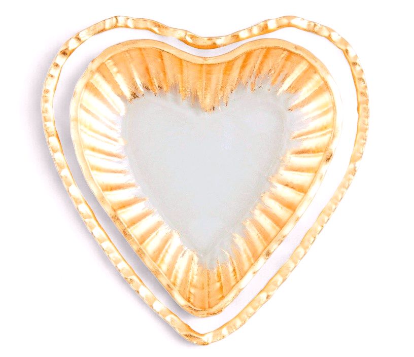 Small Heart Glass Dish