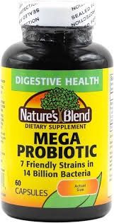 Mega Probiotic - 7 Friendly Strains in 14 Billion Bacteria, 60 Capsules