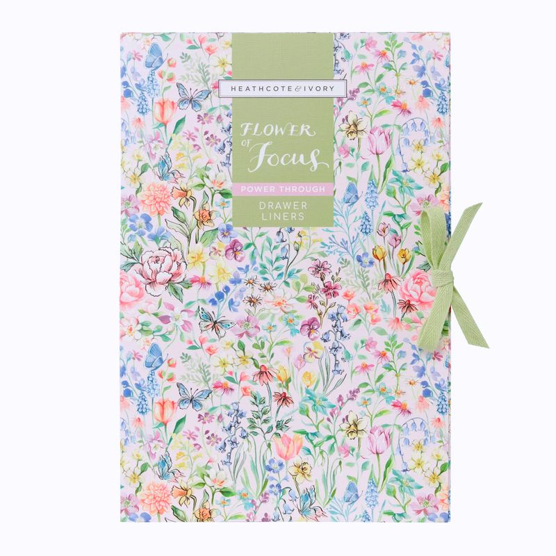Flower Of Focus Drawer Liners