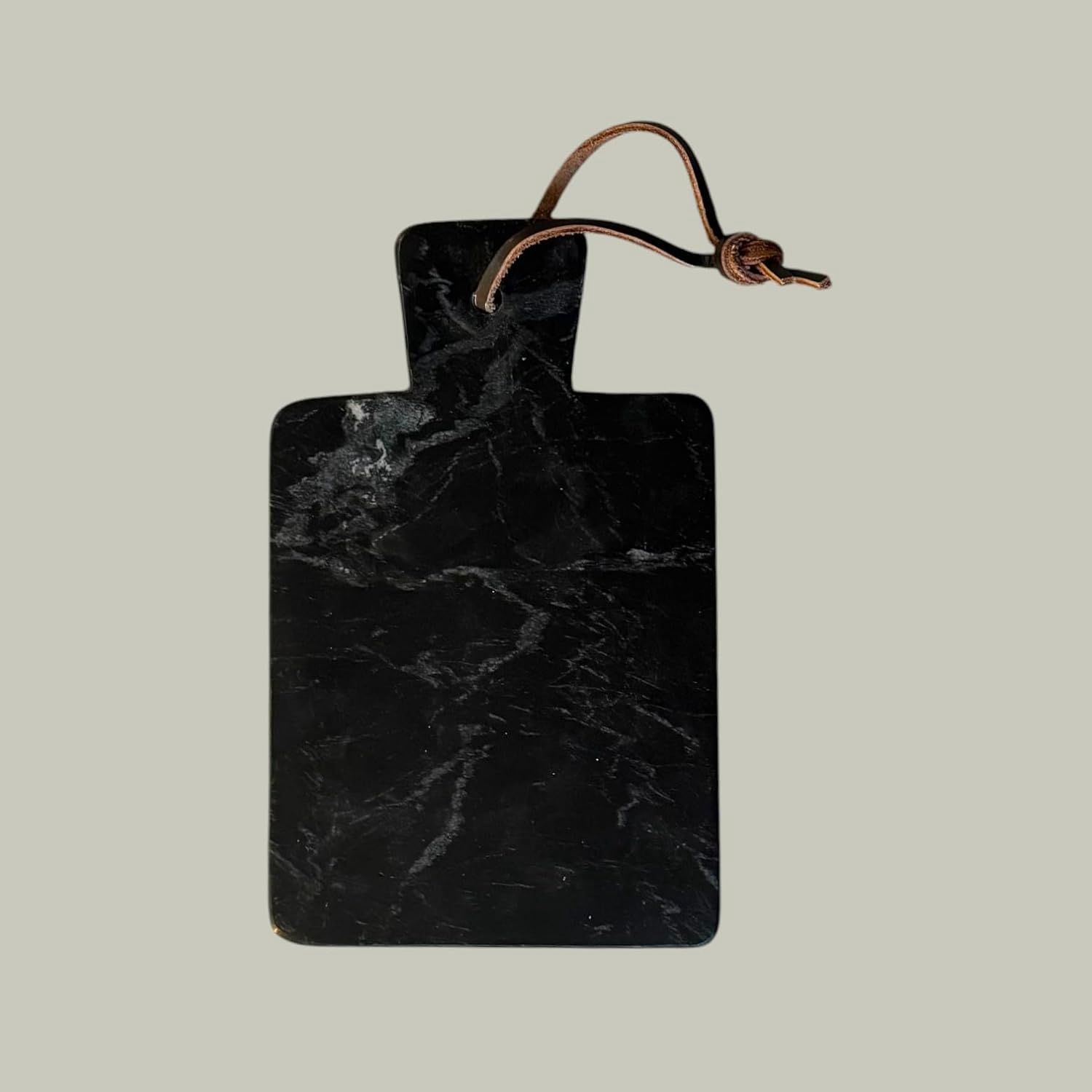 Individual Marble Serving Board -  Black