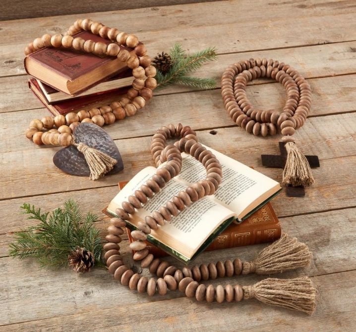 Cross Beaded Decor Beads