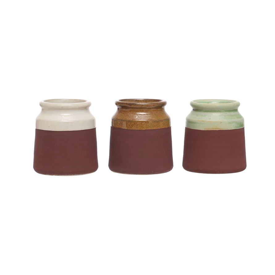 Stoneware Match  Holder with Strike