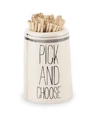 Toothpick Holder - Pick &amp; Choose