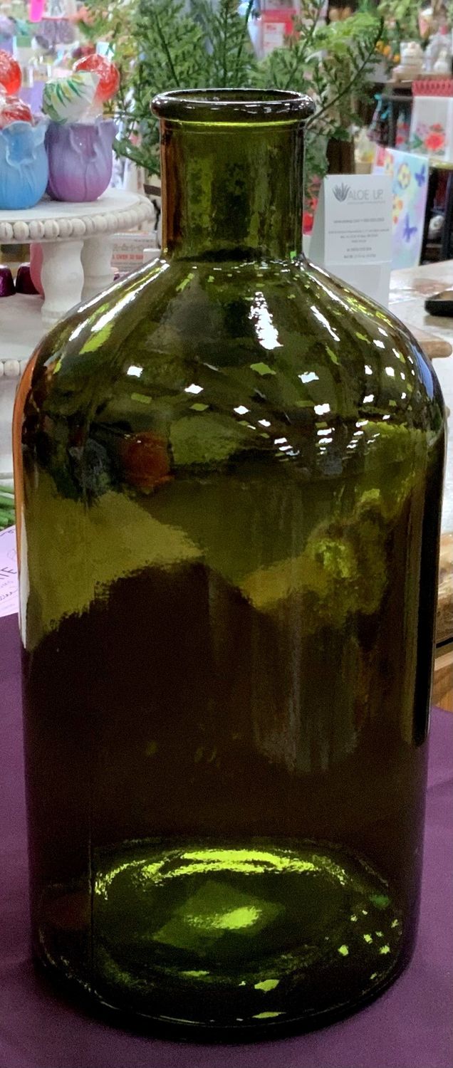 Large Green Vase