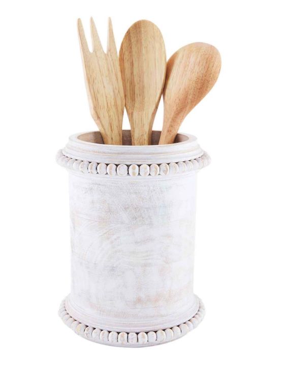 Beaded Utensil Holder
