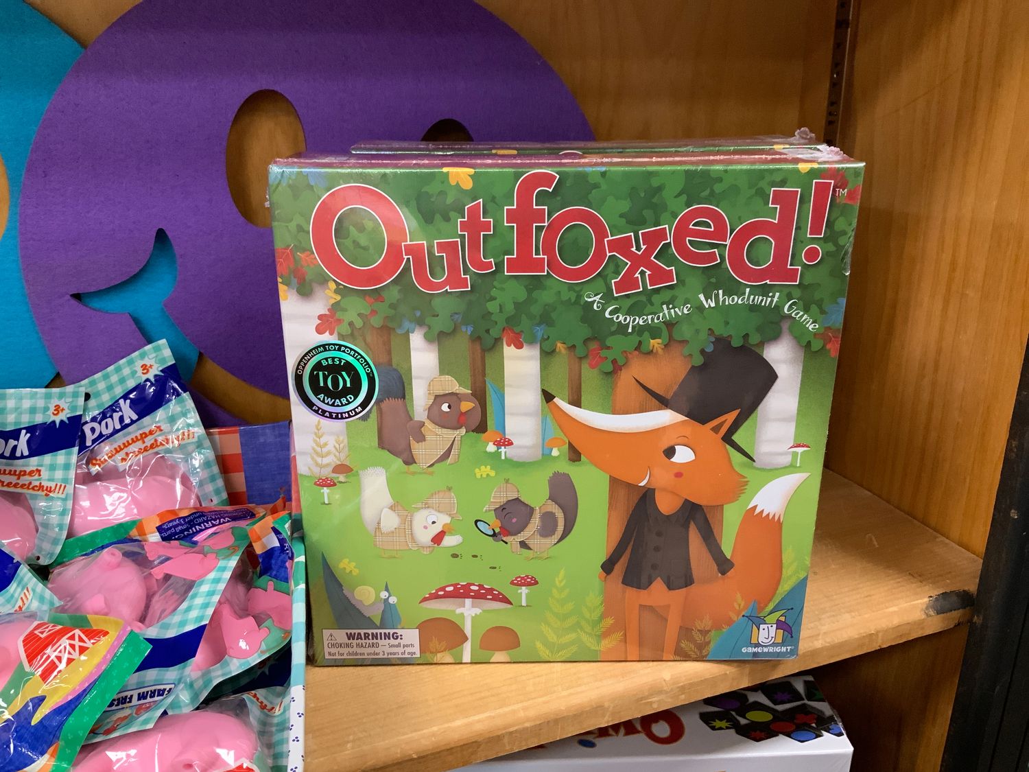 Outfoxed Game Whodunit Game
