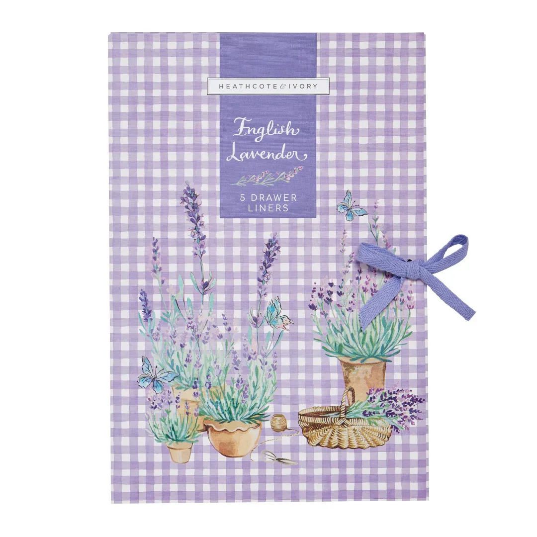 English  Lavender  Scented  Drawer Liners