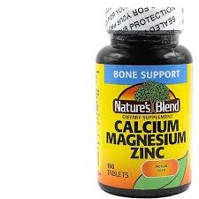 Calcium Magnesium &amp; Zinc Tablets 100 ct