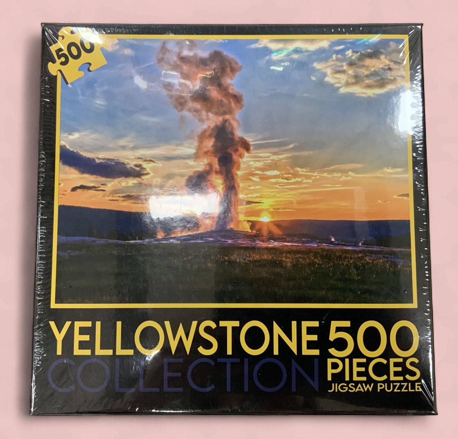 Yellowstone Puzzle - Old Faithful