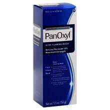 Panoxyl Acne Foam Wash 10% 6oz.