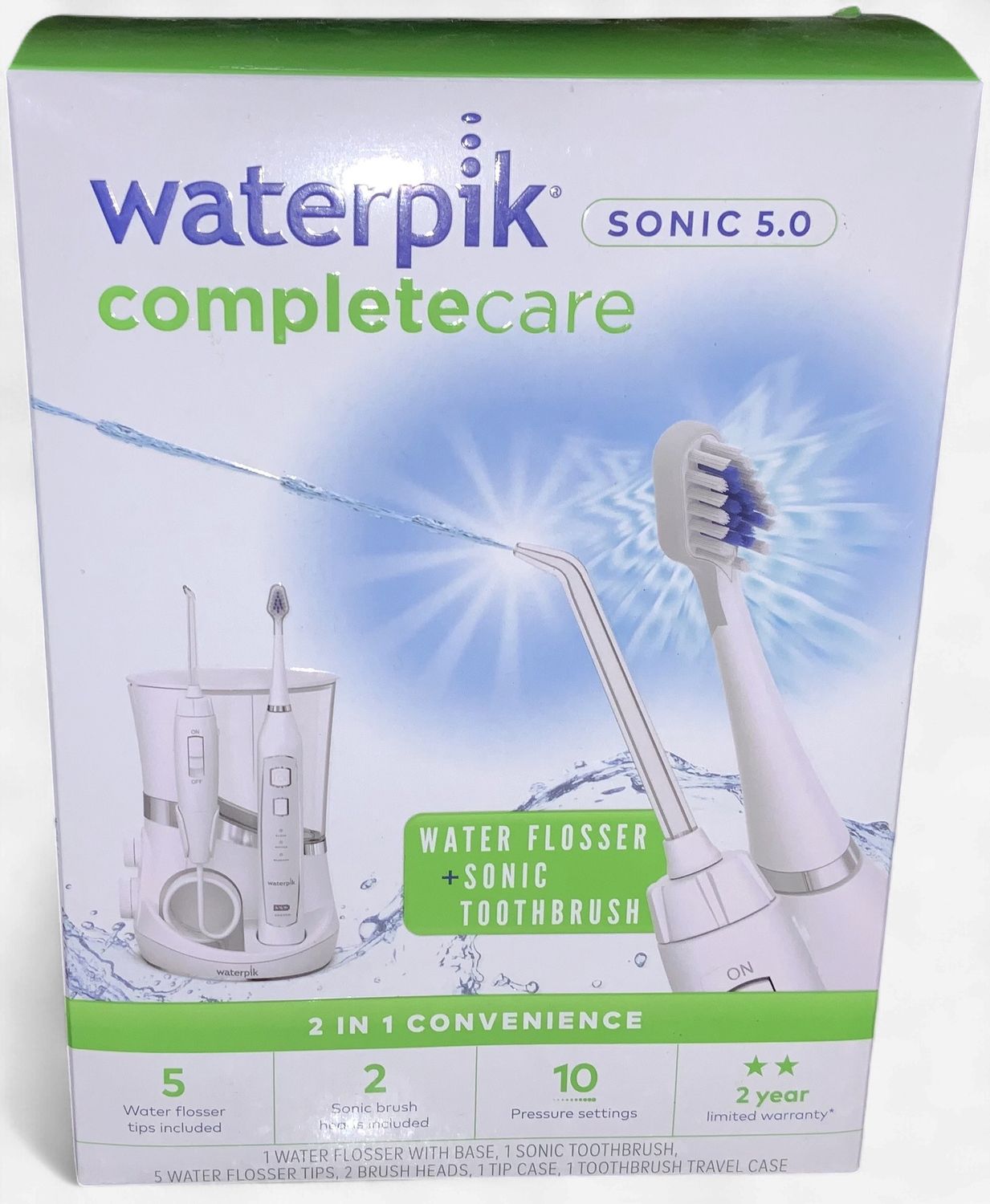 Waterpik Waterflosser/Sonic Toothbrush Combo.