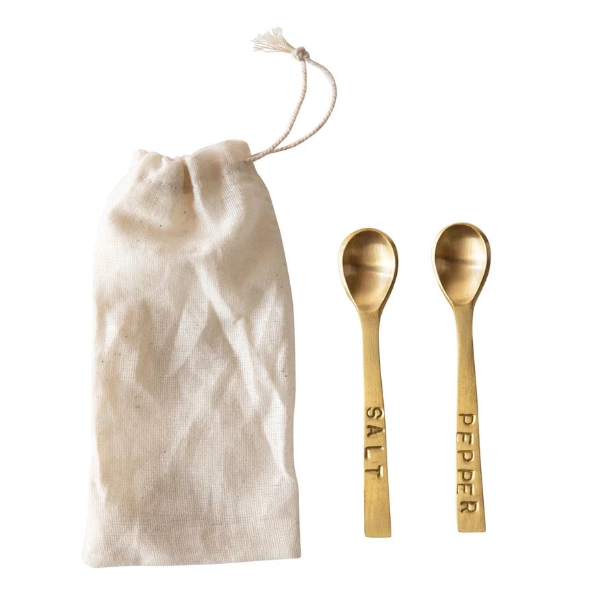 Salt &amp; Pepper Spoon Set