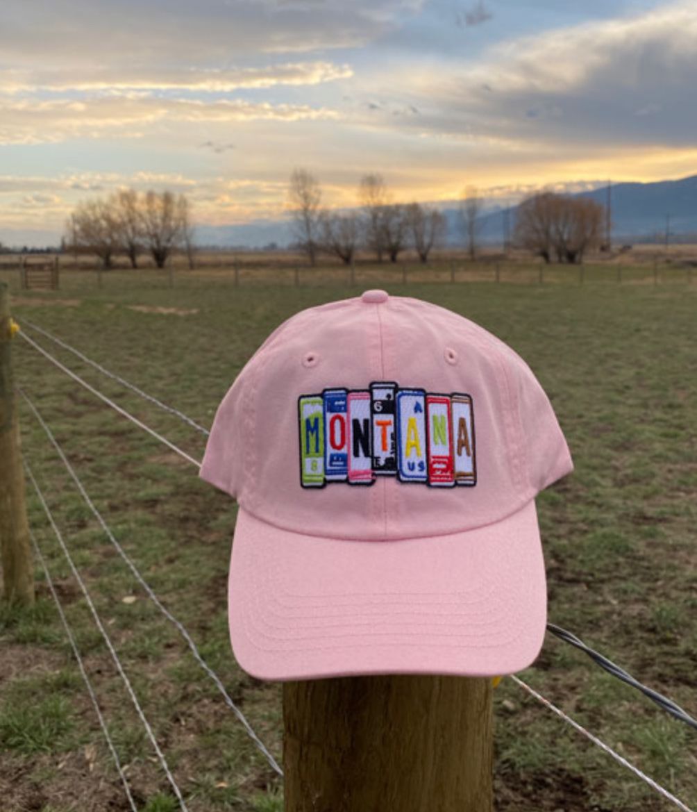 Youth Montana License Plate Hat