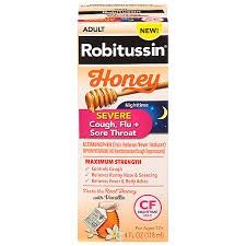 Robitussin Honey Liquid 25-650Mg 118Ml