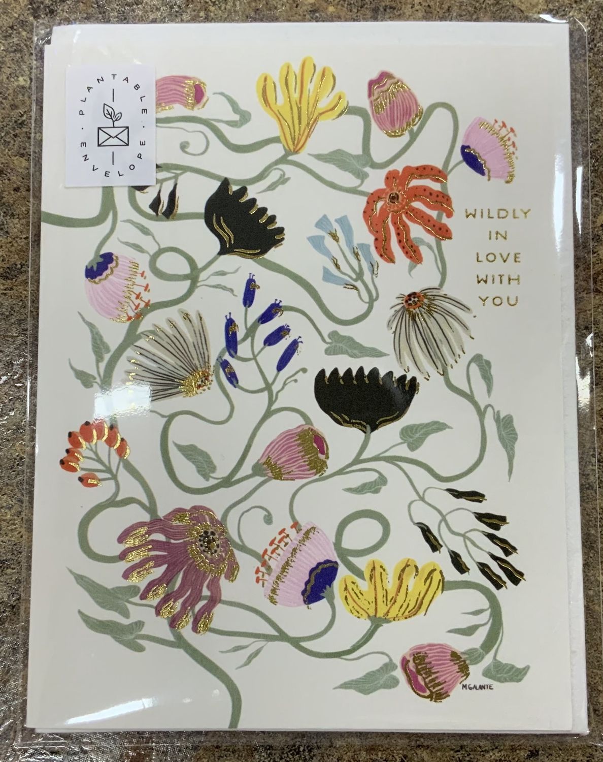 Wildly In Love Mini Card