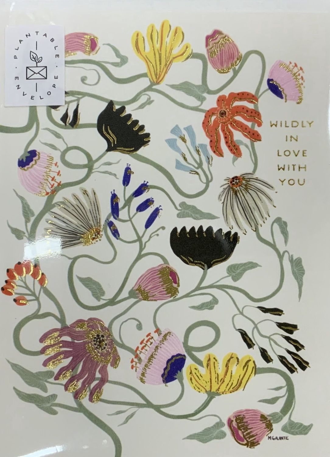 Wildly In Love Mini Card