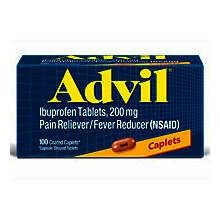Advil 200 Mg - 100 Coated Caplets