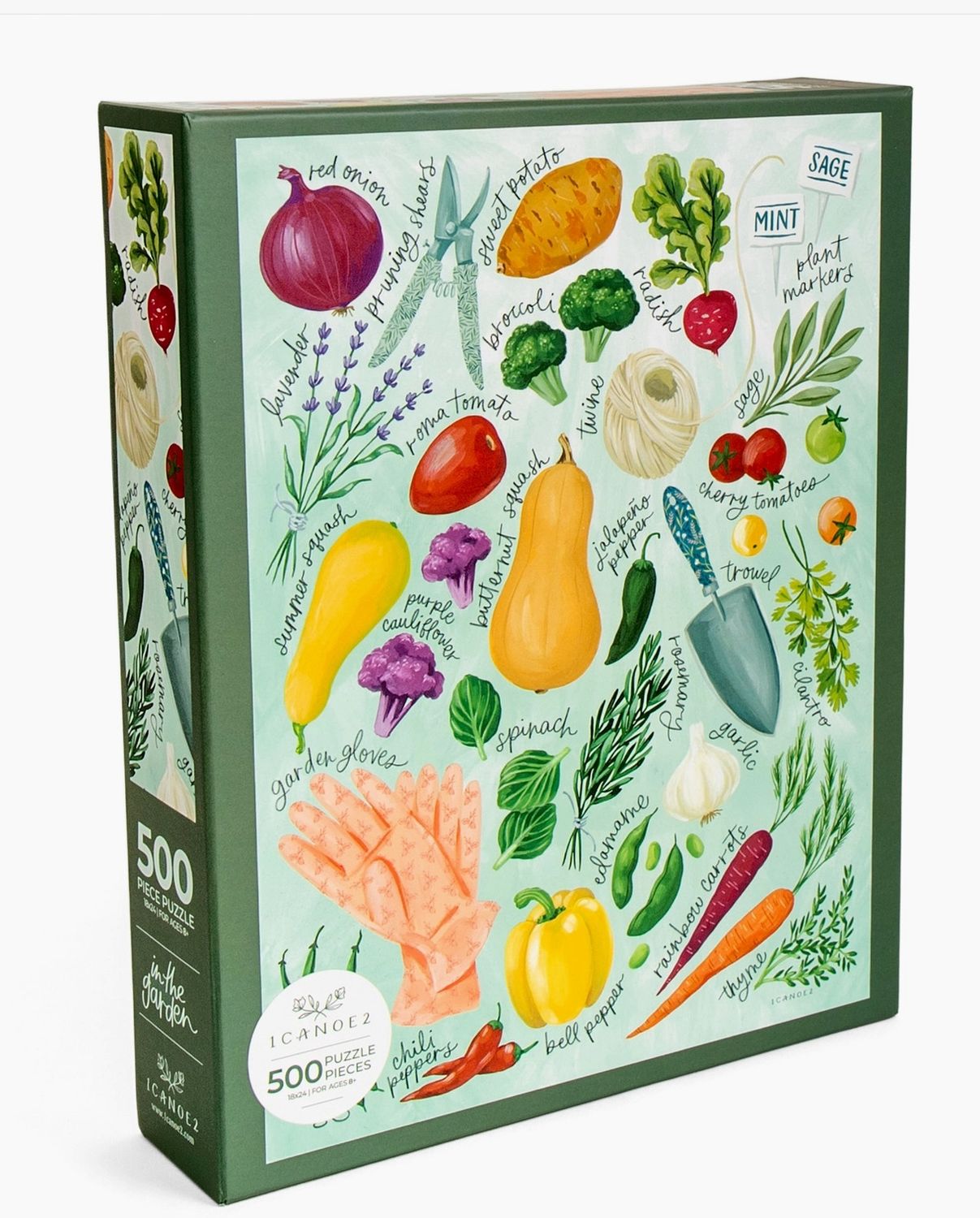 In the Garden - 500 Piece Jigsaw Puzzle