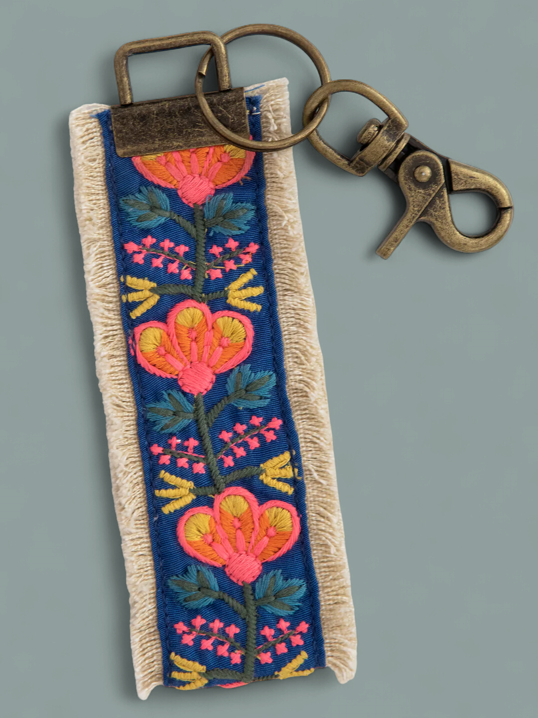 Embroidered Key Chain