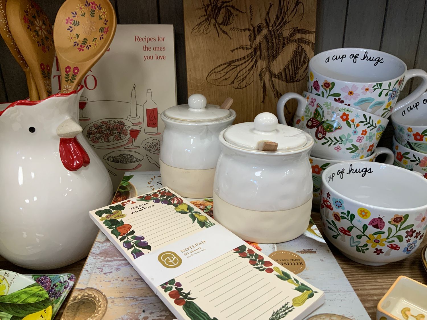 Sugar Pot W/Lid &amp; Spoon