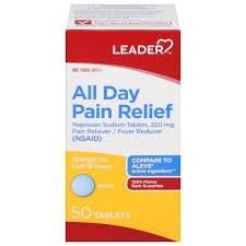 All Day Pain Relief Naproxen Sodium 220 Mg - 50 tablets