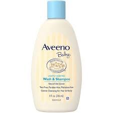 Aveeno Baby Wash/Shampoo Liquid - 8oz