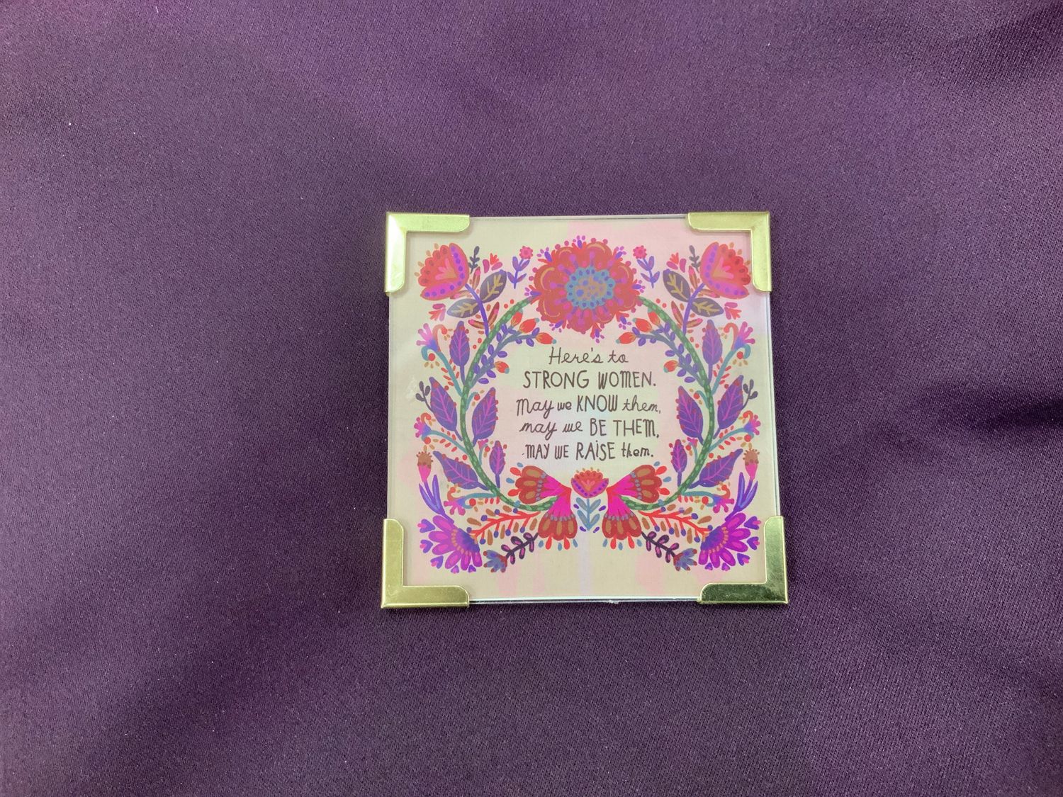 Magnet Here's To Strong Women...