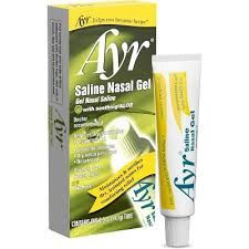 Ayr Saline Nasal Gel With Aloe- 0.5 oz tube