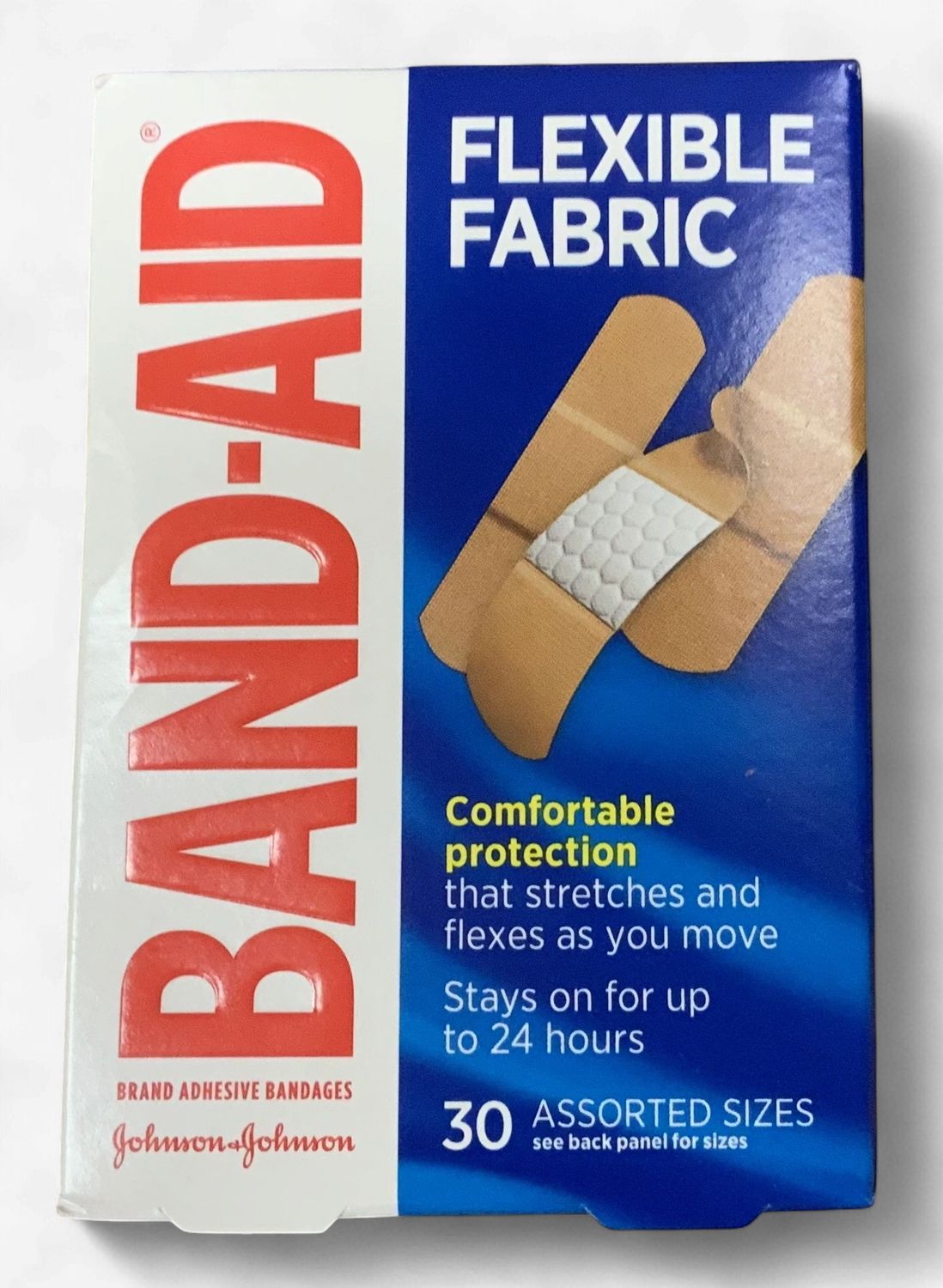 Band-Aid Flex Fabric Bandage 30ct. Assorted Sizes