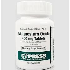 Magnesium Oxide 400Mg Tabs