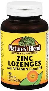 Zinc Lozenges with Vitamin C and B6 - 120 ct