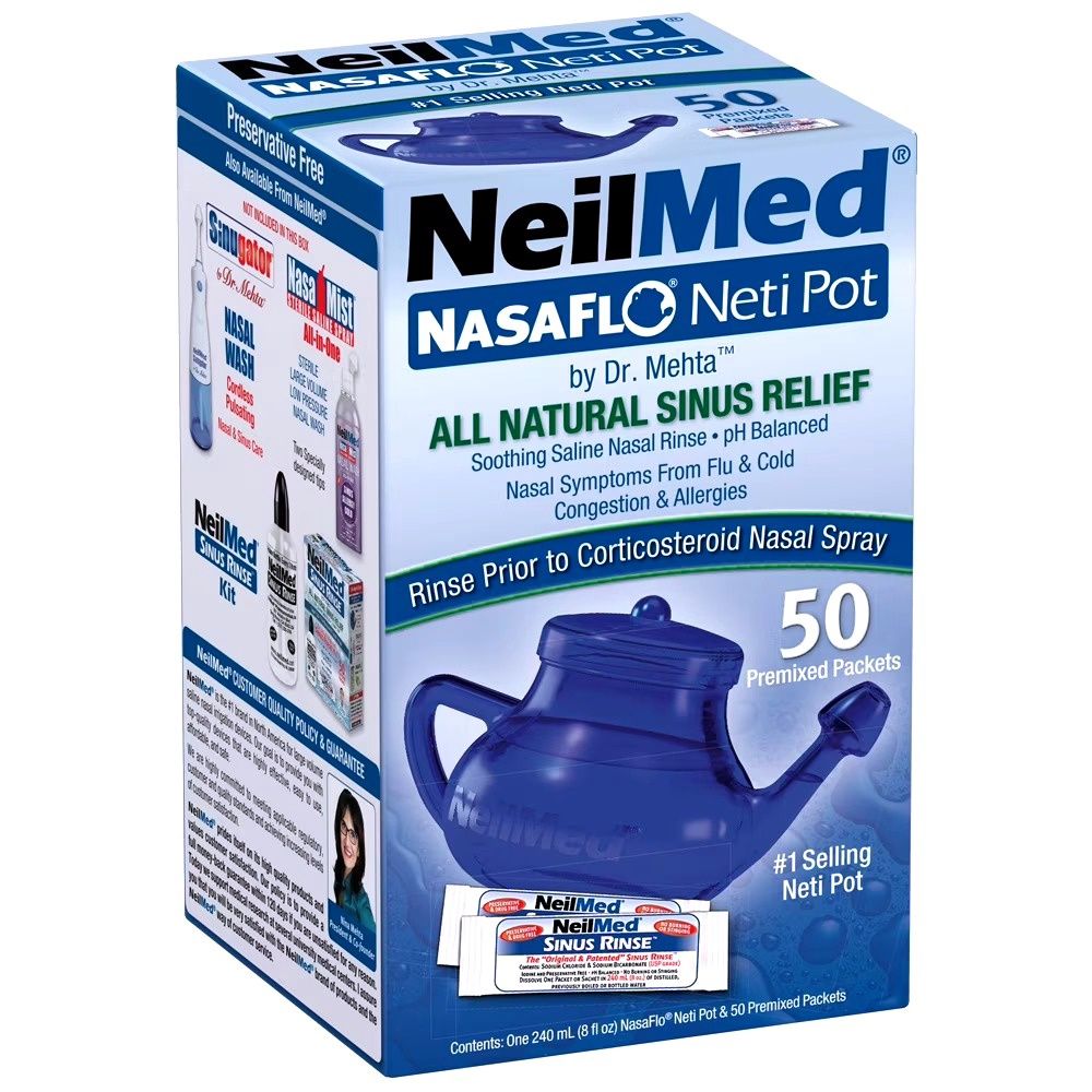 Neilmed Nasaflo Neti Pot Kit