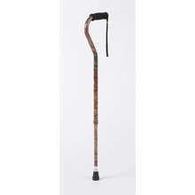 Cane Offset Adjustable Aluminum Purple/Blue/Black Swirl