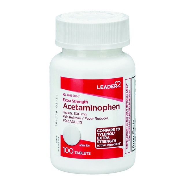 Acetaminophen 500 Mg Tablets