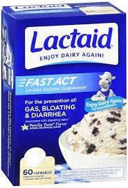 Lactaid Fast Act - 60 chewables