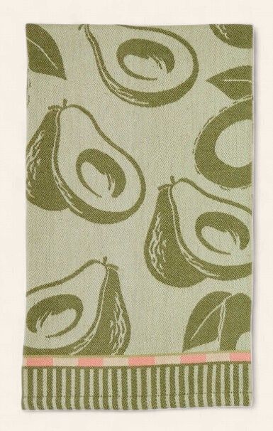 Avocado Jacquard Fiesta Towel