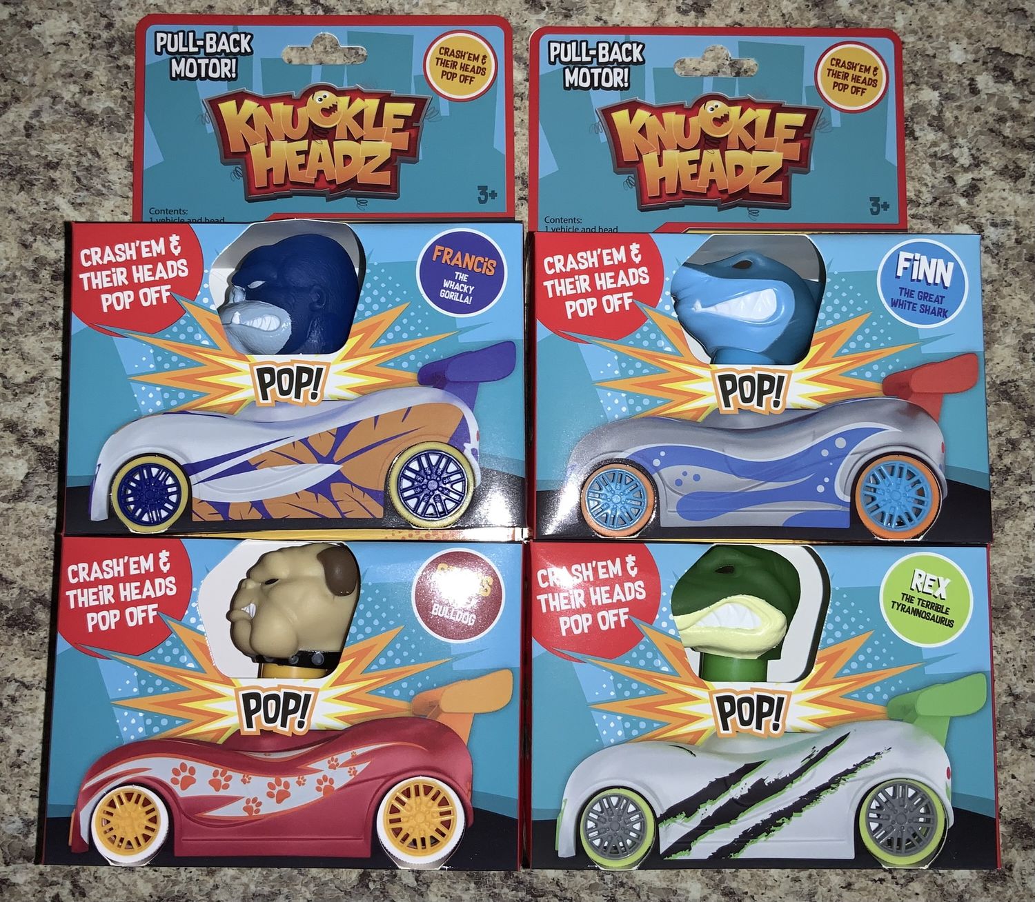 Knuckle Headz - Finn The Shark