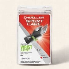 Elastic Wrist Support, Black, Reg