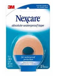 Nexcare Absolute Waterproof  Tape 1.5in x 5yd.