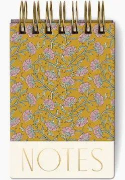 Chunky Gold Vintage notepad