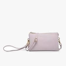 Riley Wristlet/Crossbody Jen &amp; Co - Cool Pink
