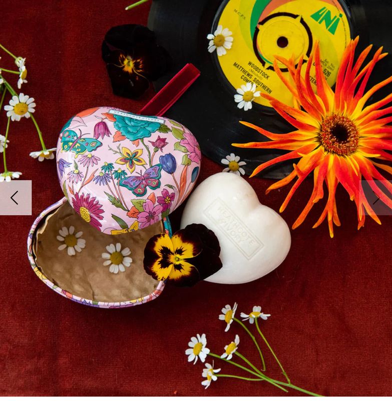 REST... +    {Heathcote &amp; Ivory} Love Revival Scented Soap in Heart Shaped Tin