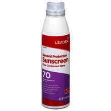 Leader Sunscreen Spf70 Aerosol