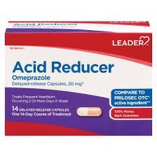 Acid Reducer 20 Mg Capsules- Omeprazole 24 hour, 14 Capsules