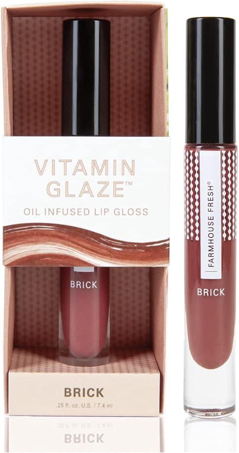 Vitamin Glaze - Oil Infused Lip Gloss - Brick