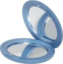 1X &amp; 3X Magnification Hand Held Mirror