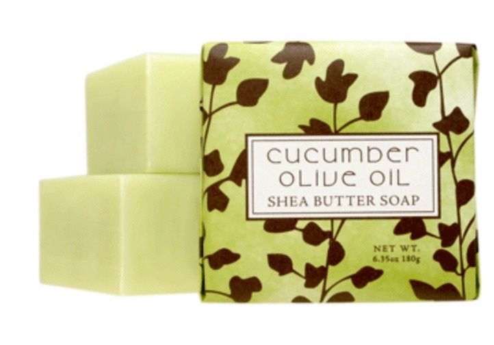 Cucumber Olive Oil  Shea Mini Soap